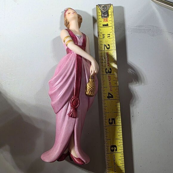 Vanessa Lenox Art Nouveau Porcelain Figurine The Great Fashions Of History - Picture 4 of 4